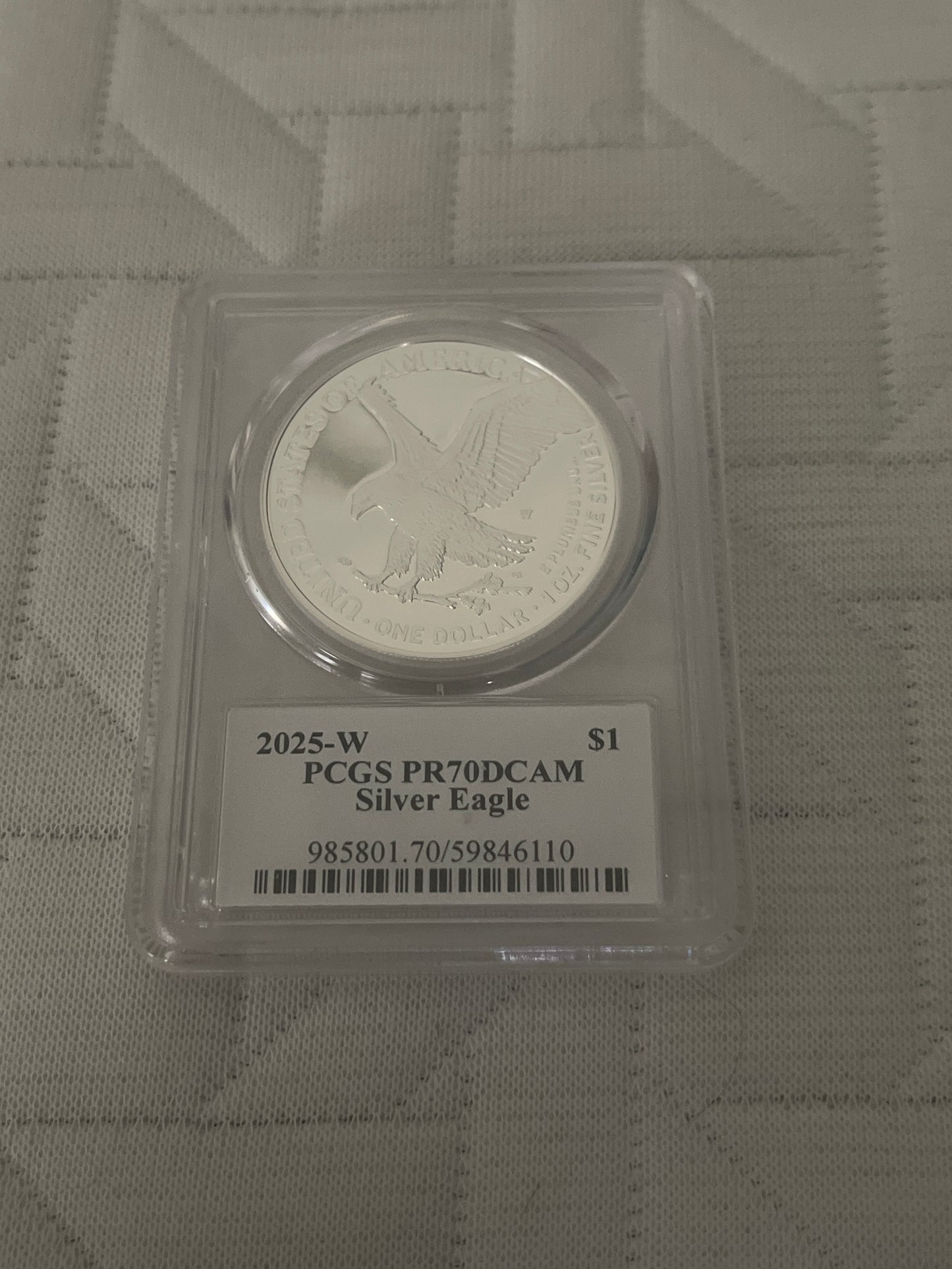 PF70 Perfect Condition 2025 W Eagle