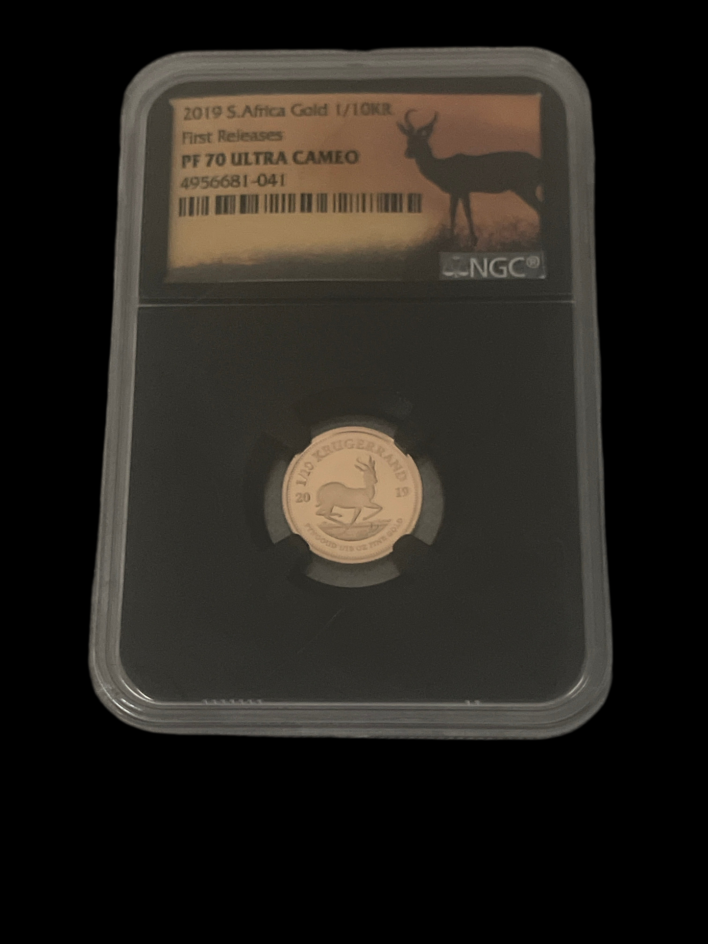 PF70 Cameo 2019 S African Gold Coin First Release!