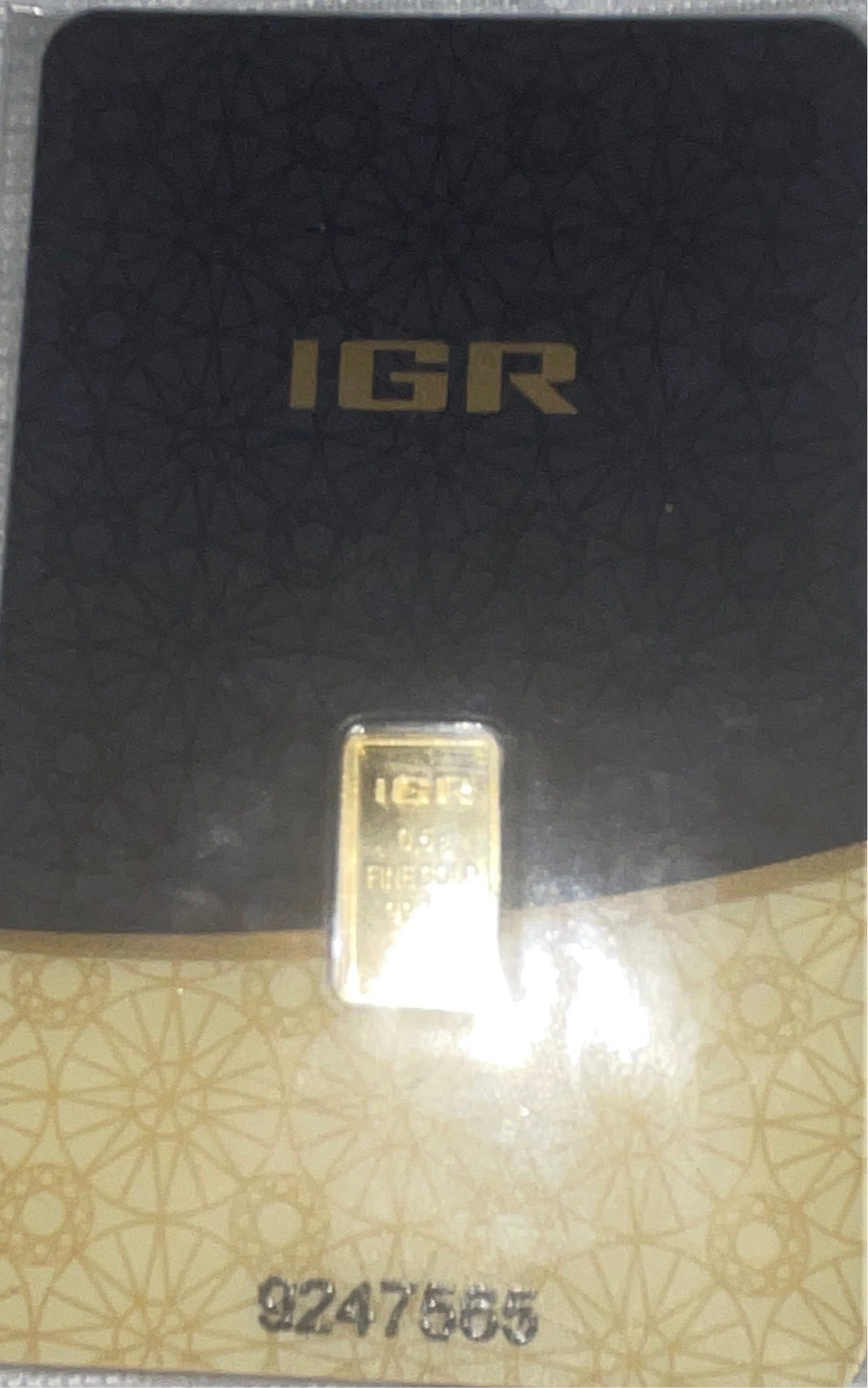 IGR Gold .5 Grams stunning!!!