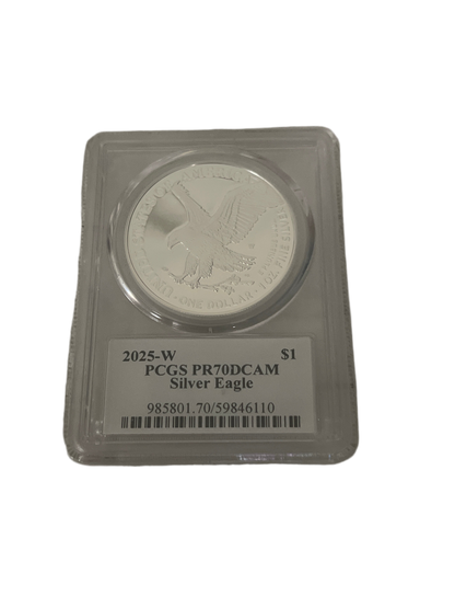 PF70 Perfect Condition 2025 W Eagle
