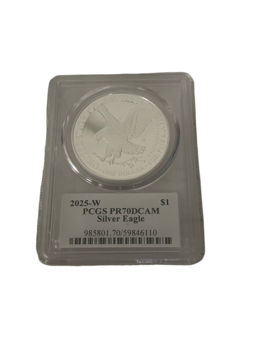 PF70 Perfect Condition 2025 W Eagle