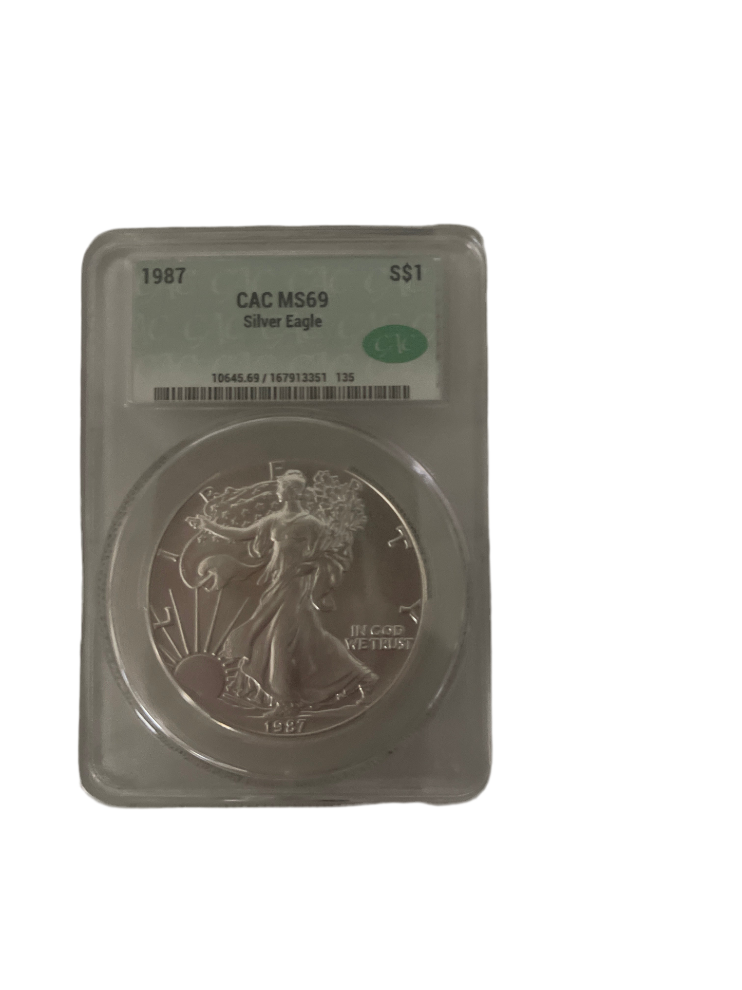 Liberty MS69 CAC