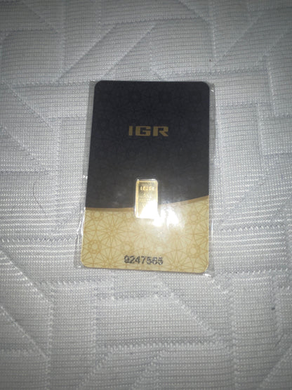 IGR Gold .5 Grams stunning!!!